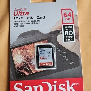 Sandisk 64 GB Memory Card